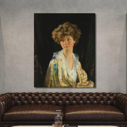 Ritratto Di Lady Evelyn Herbert William Orpen wrp26 quadro stampato su tela