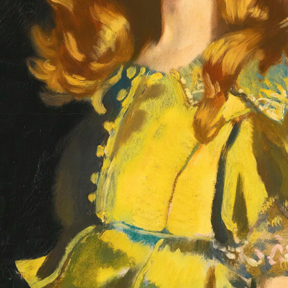Ritratto Di Vivien St George William Orpen wrp30 quadro stampato su tela