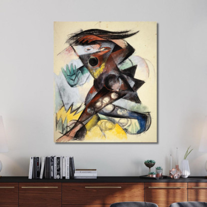 A Cali Franz Marc fmr7 quadro stampato su tela