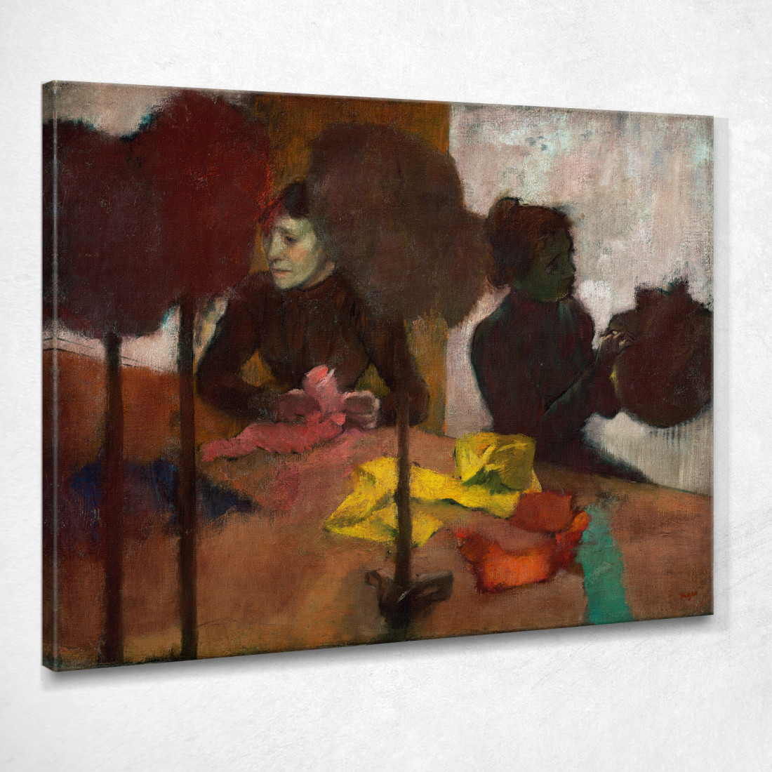 Le Modiste Edgar Degas edg271 quadro stampato su tela Le Modiste Edgar Degas edg271 quadro stampato su tela