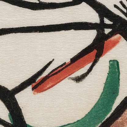 La Nascita Dei Cavalli Franz Marc fmr49 quadro stampato su tela