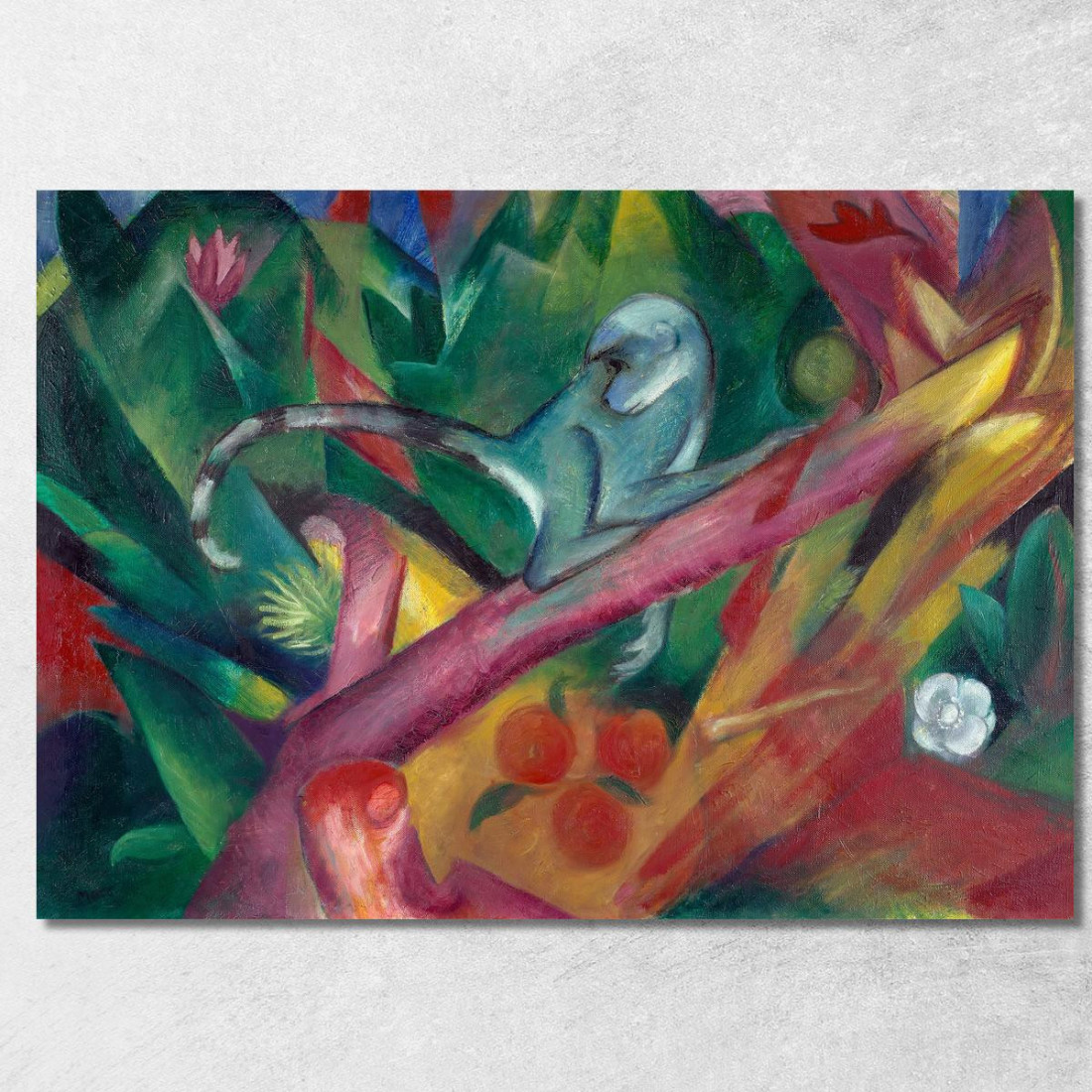 La Scimmia Franz Marc fmr53 quadro stampato su tela La Scimmia Franz Marc fmr53 quadro stampato su tela