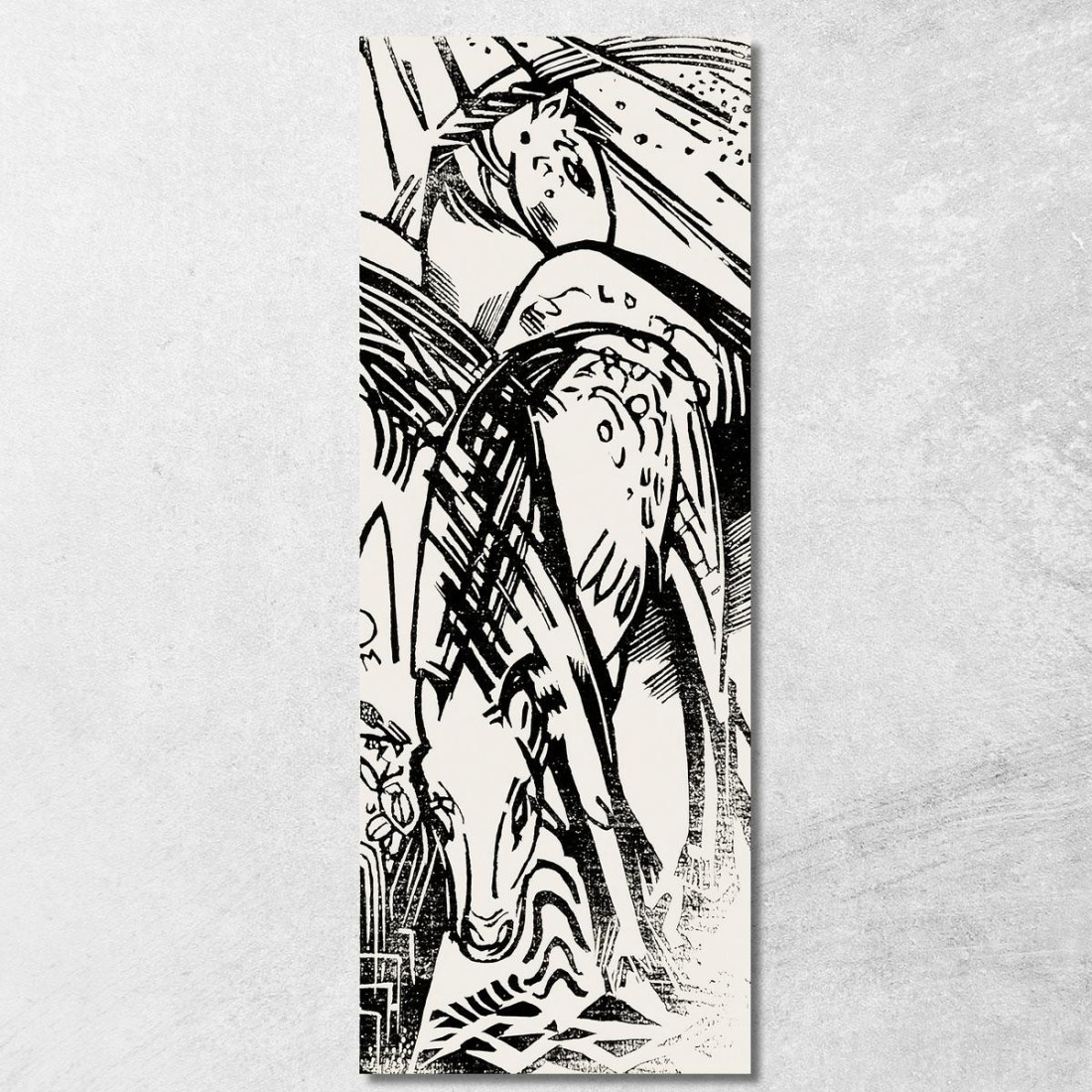 Cavalli Franz Marc fmr92 quadro stampato su tela Cavalli Franz Marc fmr92 quadro stampato su tela