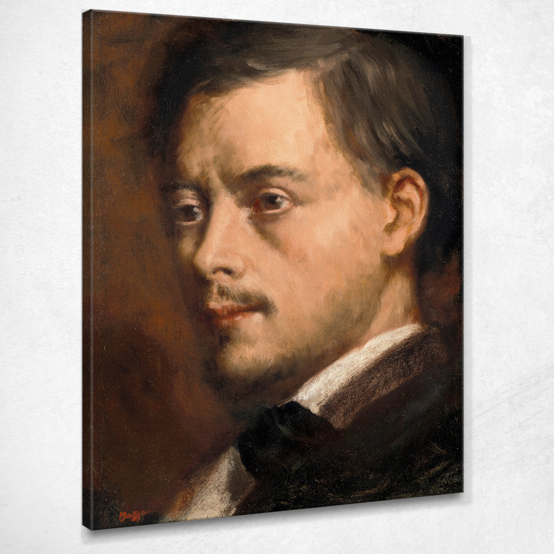 Testa D'Uomo Edgar Degas edg287 quadro stampato su tela Testa D'Uomo Edgar Degas edg287 quadro stampato su tela