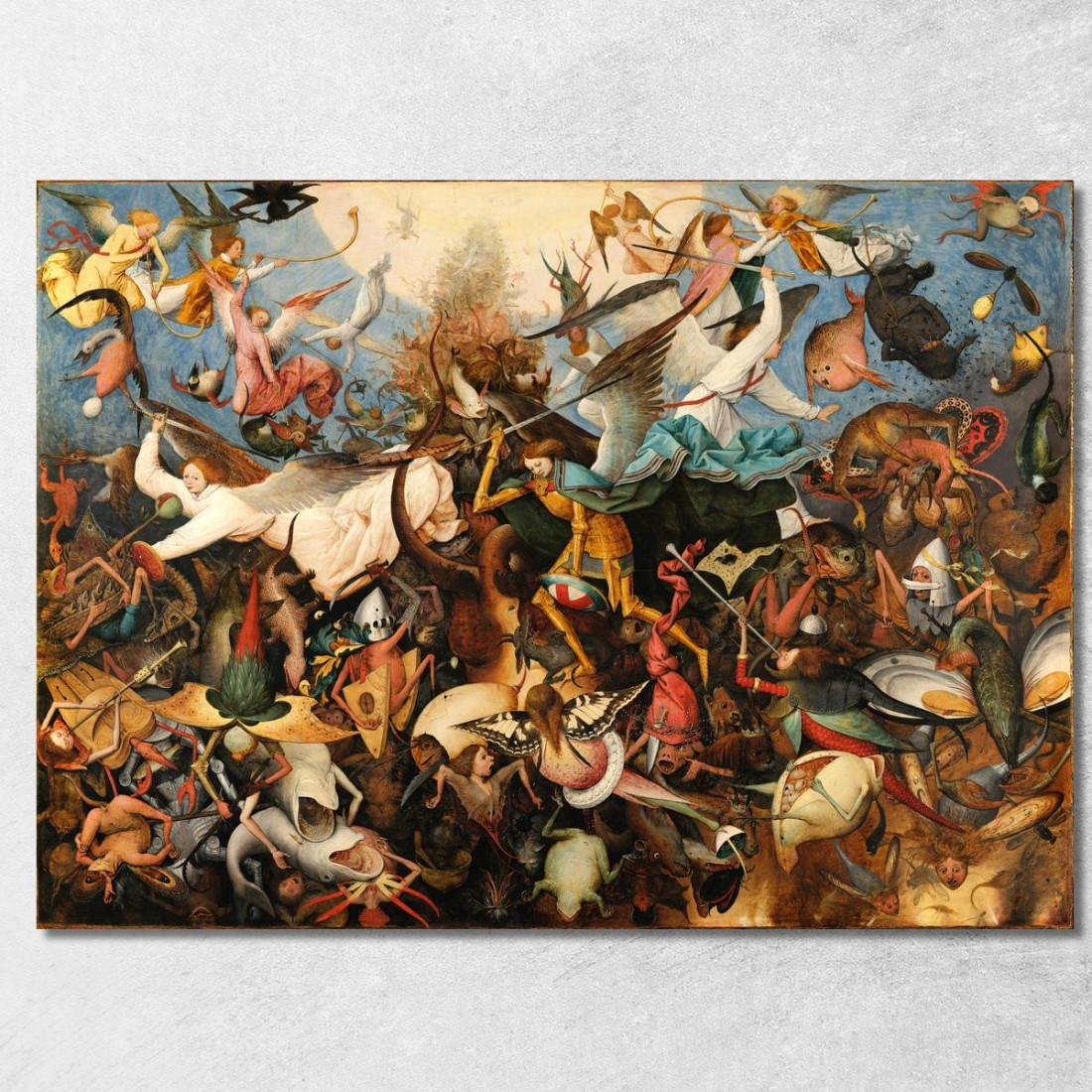 Caduta Degli Angeli Ribelli Pieter Bruegel pbr6 quadro stampato su tela Caduta Degli Angeli Ribelli Pieter Bruegel pbr6 quadro stampato su tela