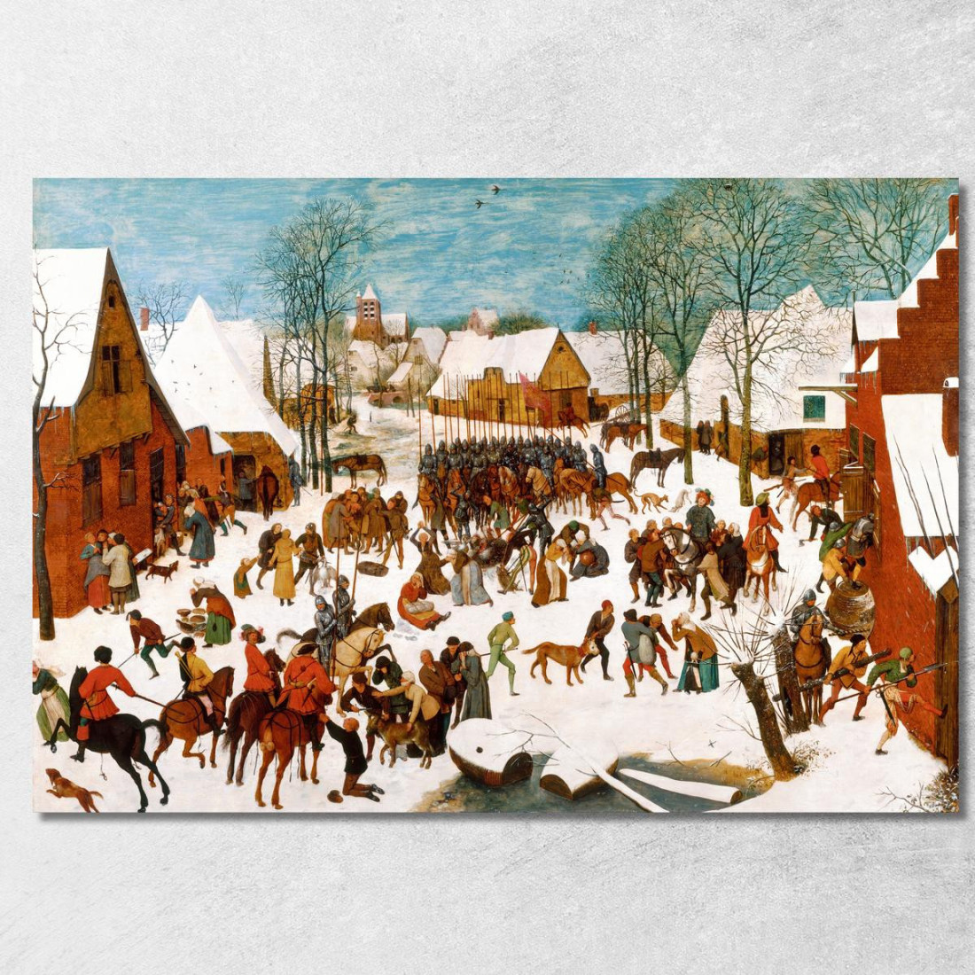 Strage Degli Innocenti Pieter Bruegel pbr13 quadro stampato su tela Strage Degli Innocenti Pieter Bruegel pbr13 quadro stampato su tela