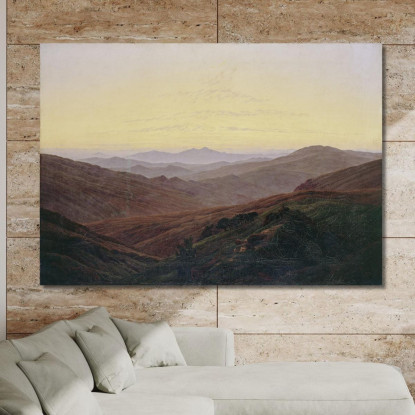 Monti Dei Giganti Monti Dei Giganti Intorno Al 1830 Caspar David Friedrich cdf7 quadro stampato su tela