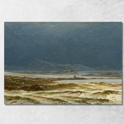 Primavera Del Paesaggio Settentrionale Caspar David Friedrich cdf23 quadro stampato su tela