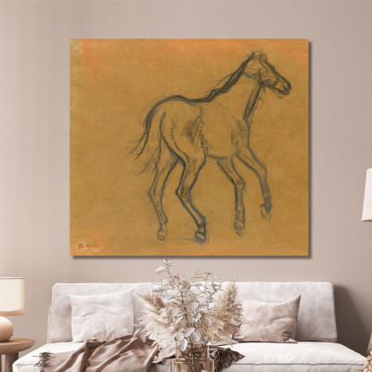 Studio Del Cavallo Edgar Degas edg299 quadro stampato su tela