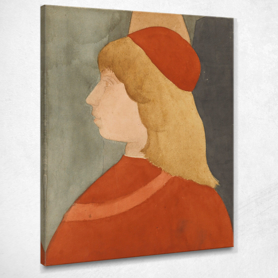 Giovane Visto Di Profilo Edgar Degas edg304 quadro stampato su tela Giovane Visto Di Profilo Edgar Degas edg304 quadro stampato su tela