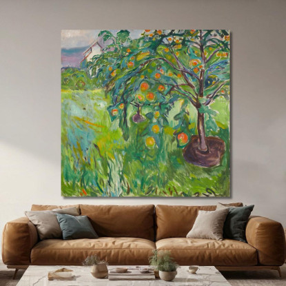 Melo Dallo Studio Edvard Munch em51 quadro stampato su tela