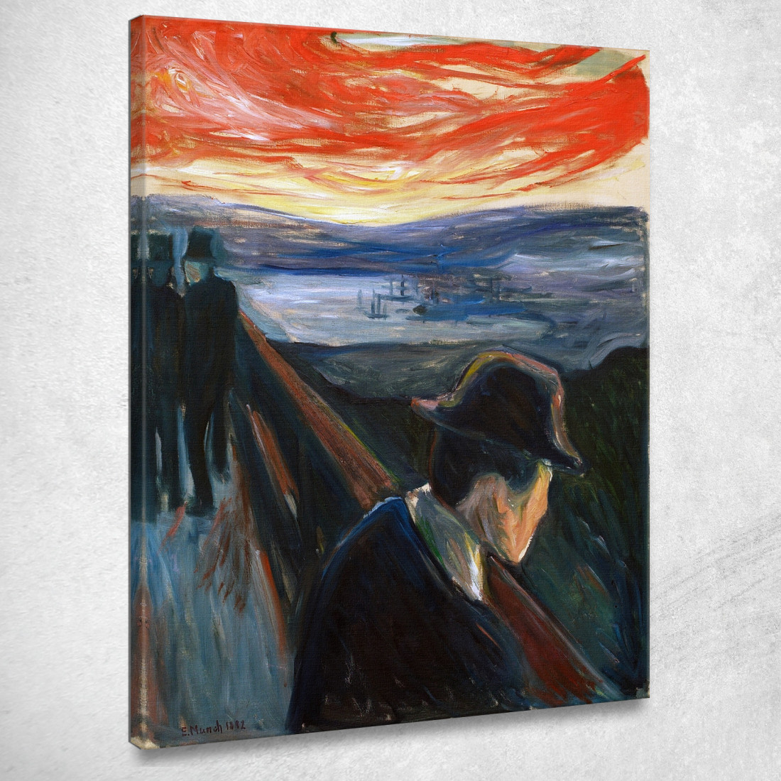 Disperazione 2 Edvard Munch em93 quadro stampato su tela