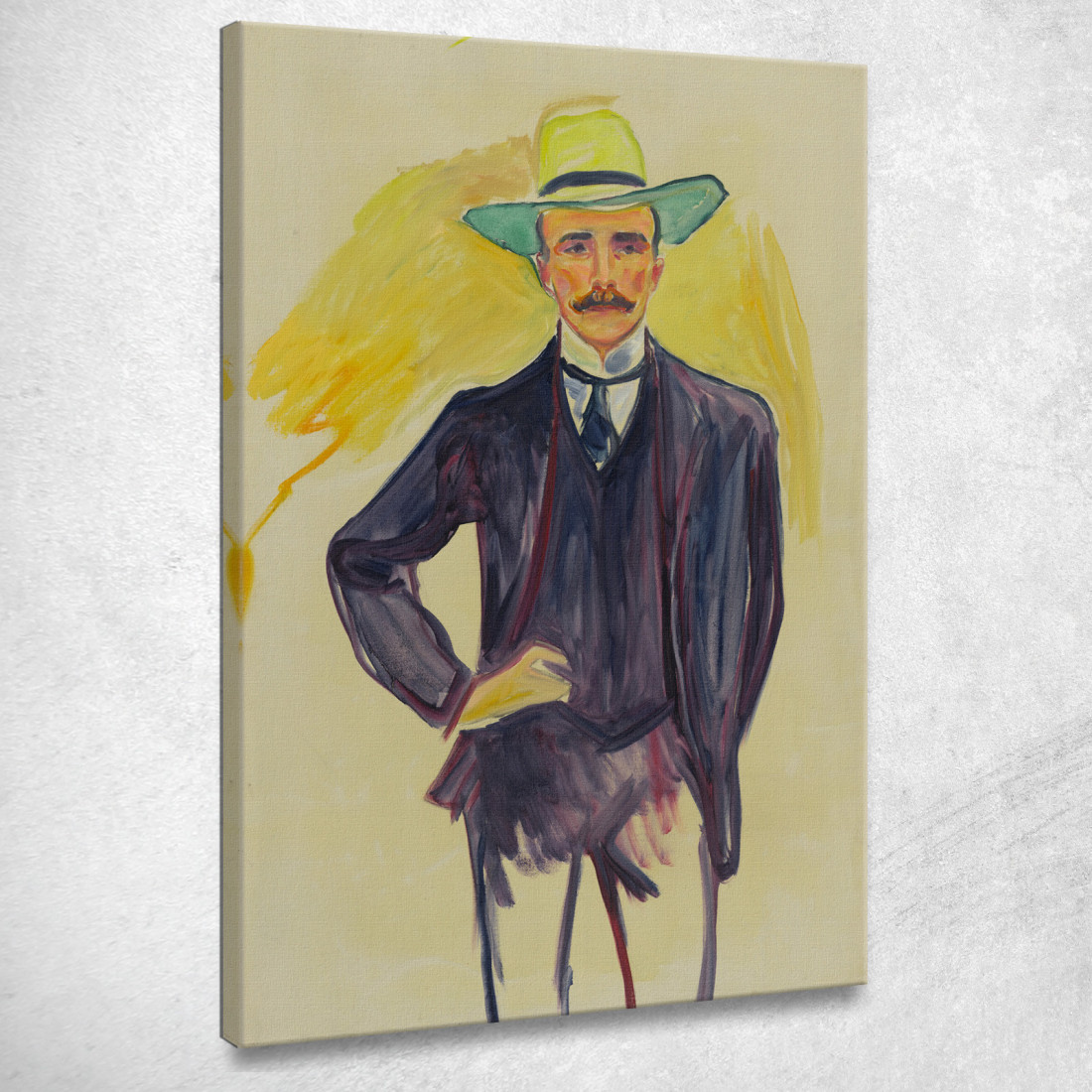 Harry Conte Kessler Edvard Munch em135 quadro stampato su tela Harry Conte Kessler Edvard Munch em135 quadro stampato su tela