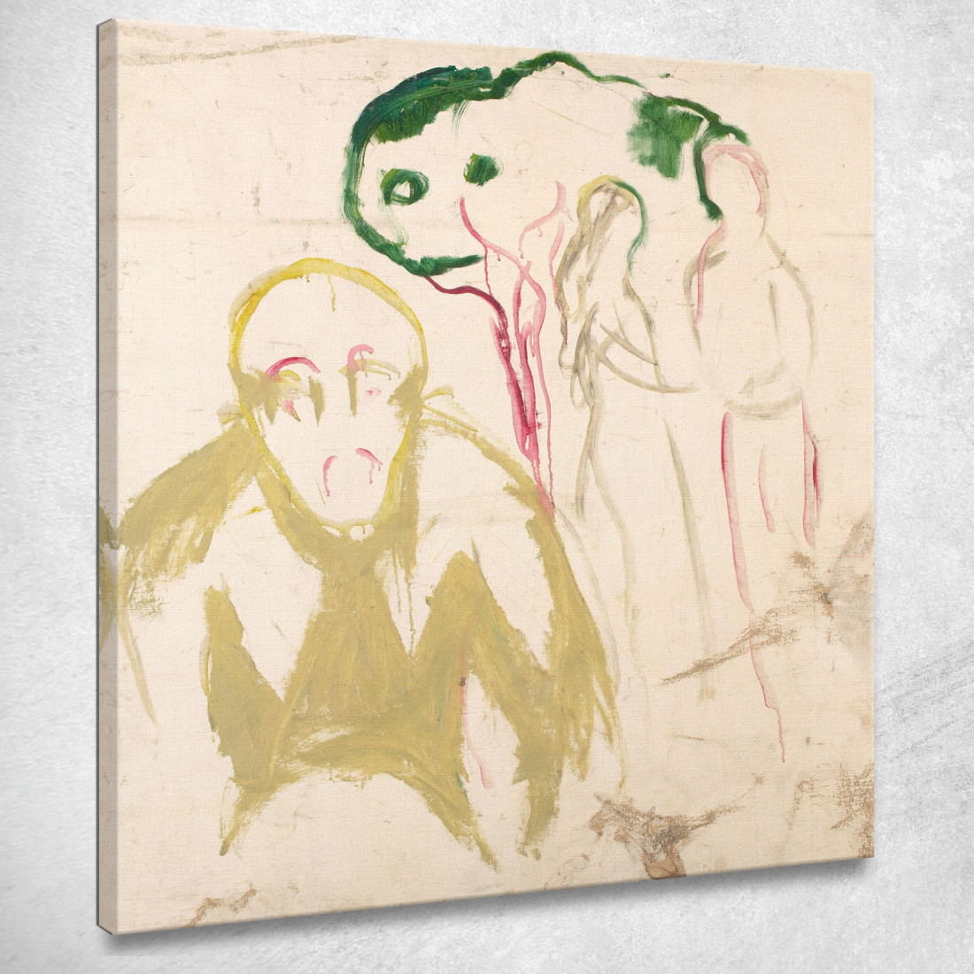 Motivo Di Gelosia Edvard Munch em153 quadro stampato su tela Motivo Di Gelosia Edvard Munch em153 quadro stampato su tela