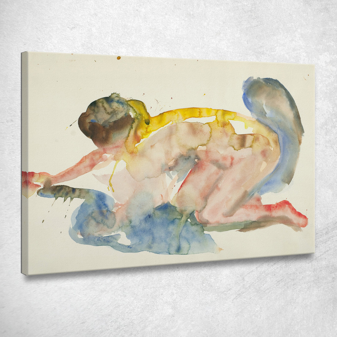 Atto In Ginocchio Edvard Munch em163 quadro stampato su tela Atto In Ginocchio Edvard Munch em163 quadro stampato su tela