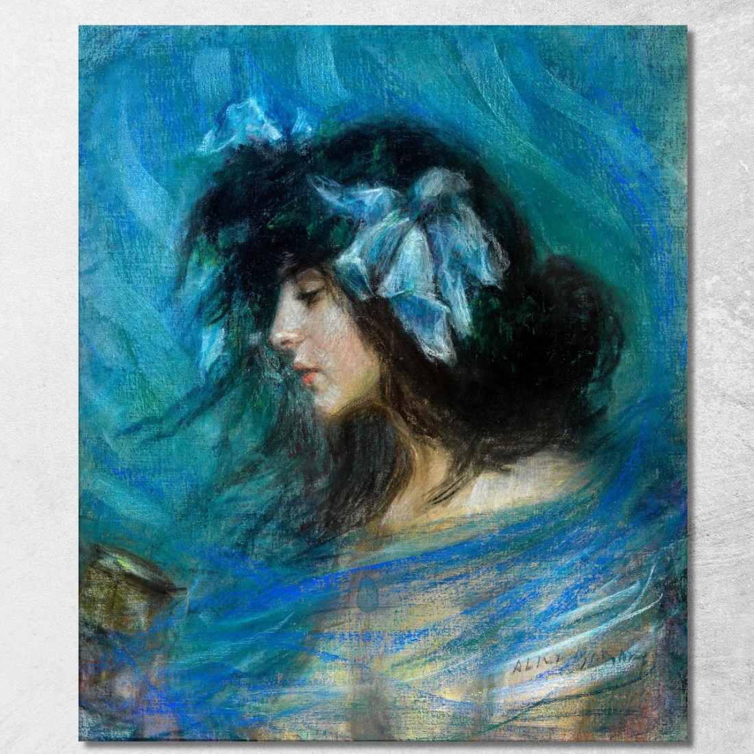 Paese Dei Sogni Alice Pike Barney apb24 quadro stampato su tela Paese Dei Sogni Alice Pike Barney apb24 quadro stampato su tela