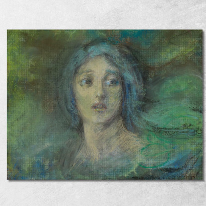 Lunare Alice Pike Barney apb65 quadro stampato su tela