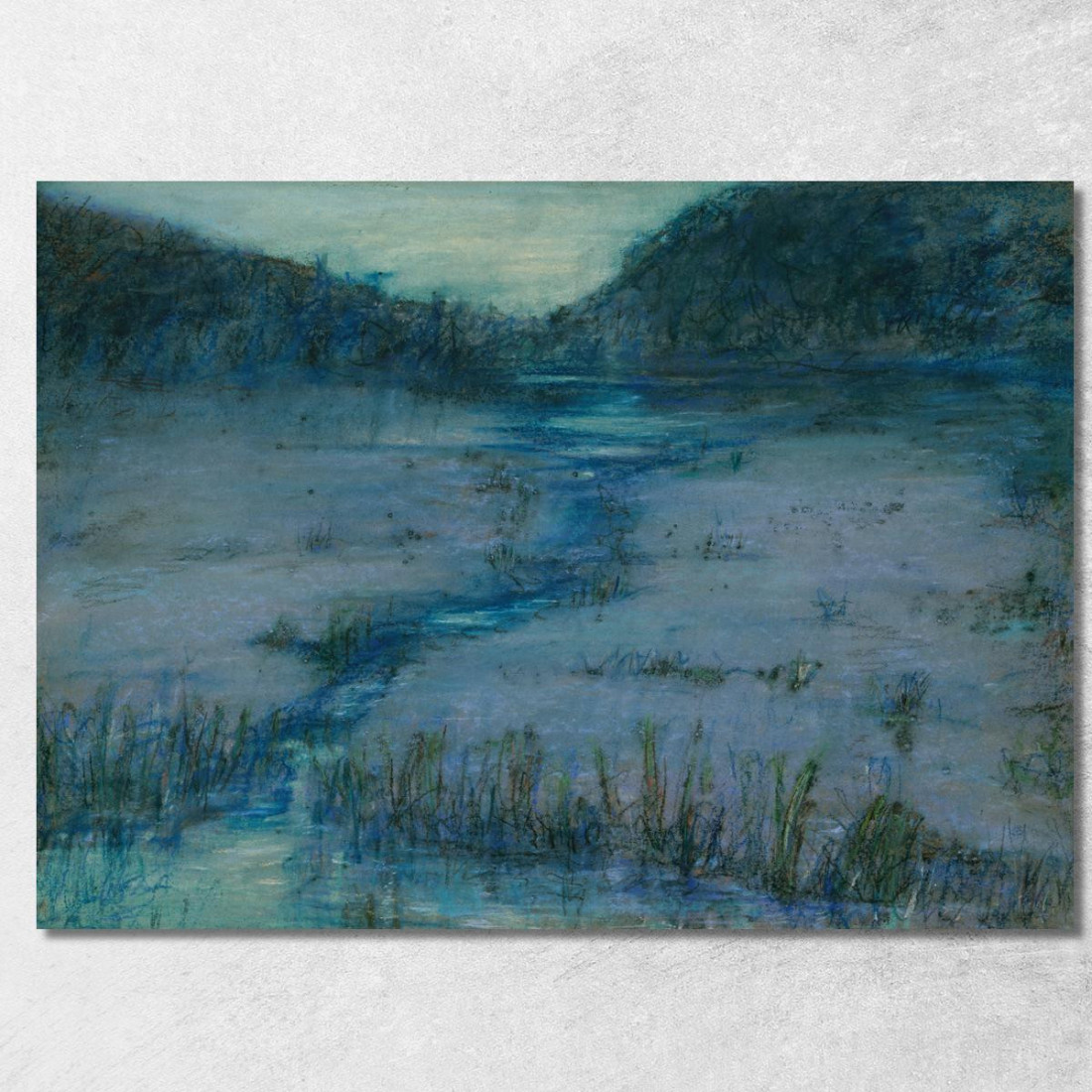 Paludi Al Tramonto Alice Pike Barney apb71 quadro stampato su tela Paludi Al Tramonto Alice Pike Barney apb71 quadro stampato su tela