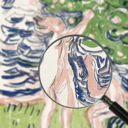 Neutro Edvard Munch em227 quadro stampato su tela