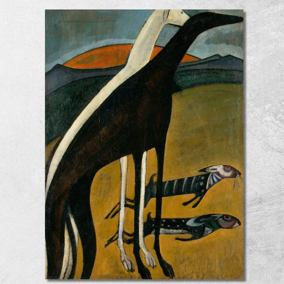 Levrieri Amadeo de Souza-Cardoso asc6 quadro stampato su tela Levrieri Amadeo de Souza-Cardoso asc6 quadro stampato su tela