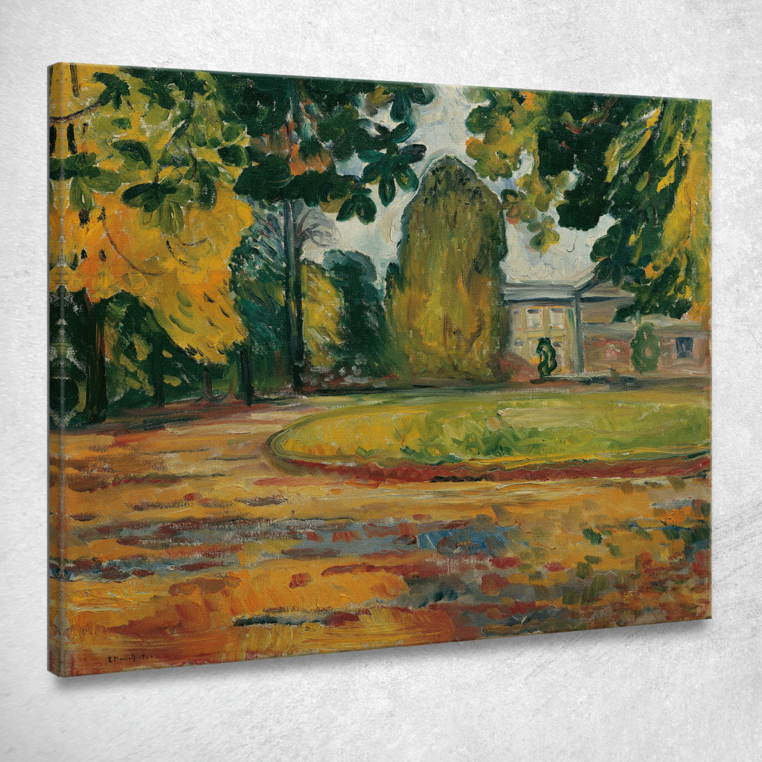 Parcheggiare A Kösen Edvard Munch em243 quadro stampato su tela Parcheggiare A Kösen Edvard Munch em243 quadro stampato su tela