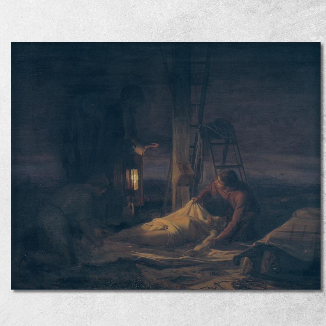Deposizione Dalla Croce Carl Bloch cbl14 quadro stampato su tela Deposizione Dalla Croce Carl Bloch cbl14 quadro stampato su tela