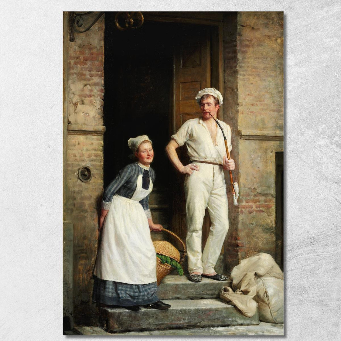 Una Panetteria Che Si Raffredda Da Sola Carl Bloch cbl15 quadro stampato su tela Una Panetteria Che Si Raffredda Da Sola Carl Bloch cbl15 quadro stampato su tela
