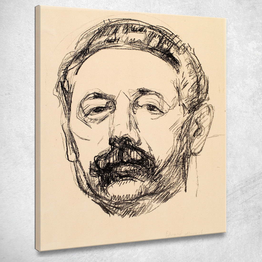 Ritratto Di Tor Hedberg Edvard Munch em254 quadro stampato su tela Ritratto Di Tor Hedberg Edvard Munch em254 quadro stampato su tela