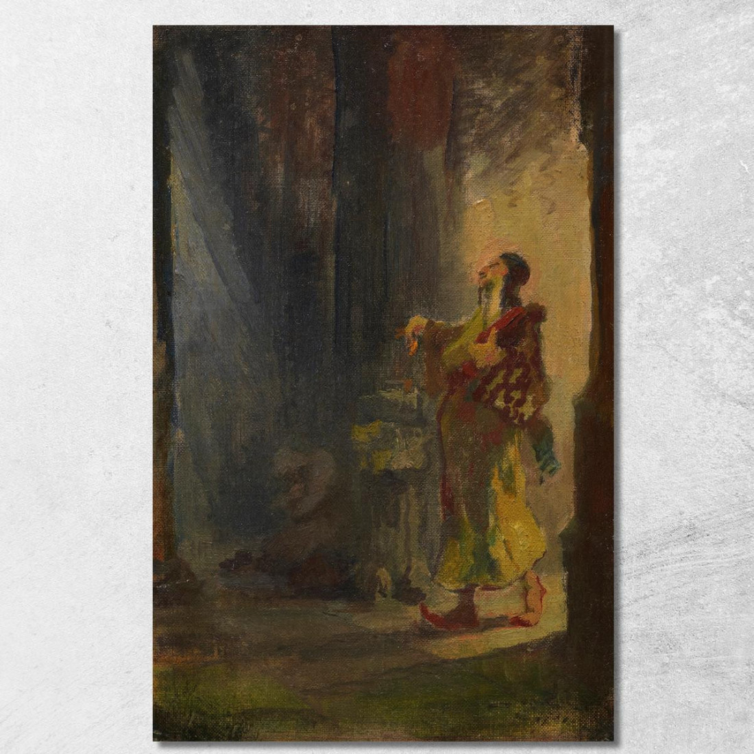 Una Strada Al Cairo Türk Trova Una Rosa Carl Spitzweg csp52 quadro stampato su tela Una Strada Al Cairo Türk Trova Una Rosa Carl Spitzweg csp52 quadro stampato su tela