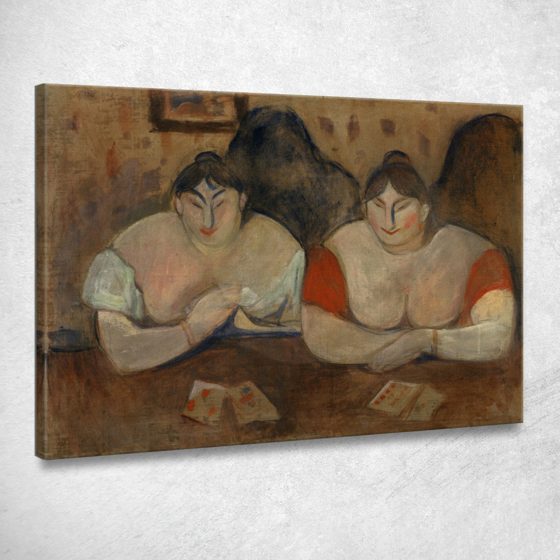 Rosa E Amelie Edvard Munch em264 quadro stampato su tela Rosa E Amelie Edvard Munch em264 quadro stampato su tela