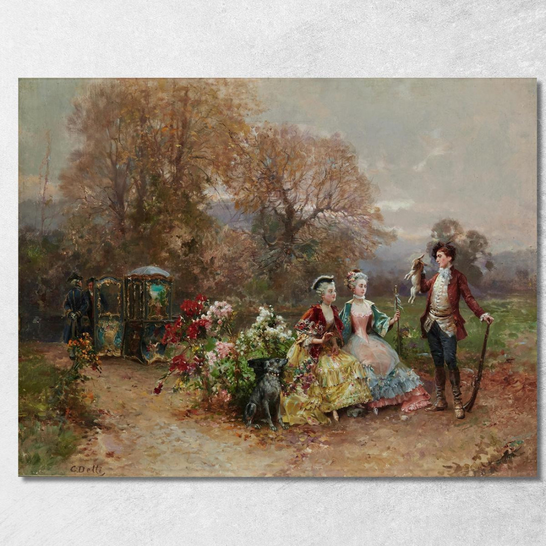 Mostrando Il Suo Premio Cesare Auguste Detti cad18 quadro stampato su tela Mostrando Il Suo Premio Cesare Auguste Detti cad18 quadro stampato su tela