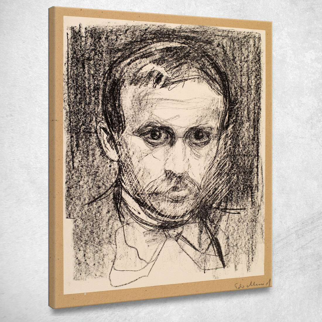 Sigbjorn Obstfelder Edvard Munch em280 quadro stampato su tela Sigbjorn Obstfelder Edvard Munch em280 quadro stampato su tela