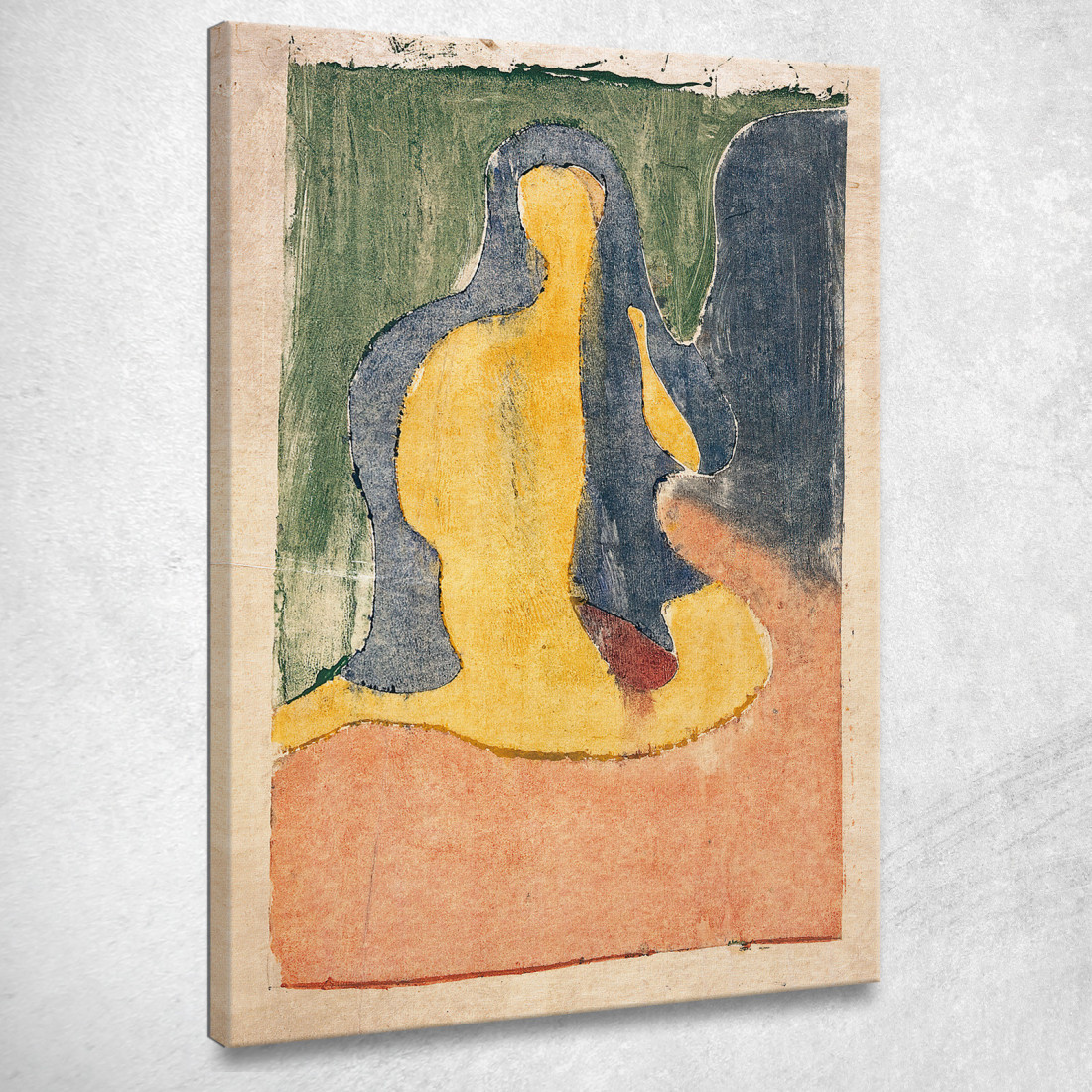 Atto 2 Seduto Edvard Munch em281 quadro stampato su tela Atto 2 Seduto Edvard Munch em281 quadro stampato su tela
