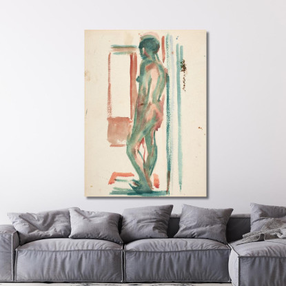 Atto Permanente 2 Edvard Munch em294 quadro stampato su tela