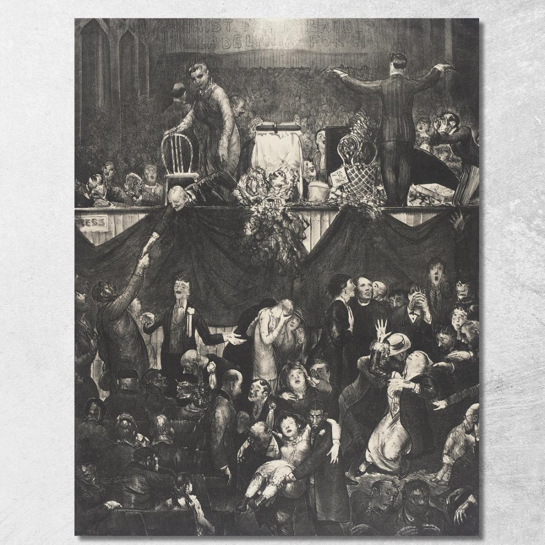 Il Sentiero Della Segatura George Wesley Bellows gwb72 quadro stampato su tela Il Sentiero Della Segatura George Wesley Bellows gwb72 quadro stampato su tela