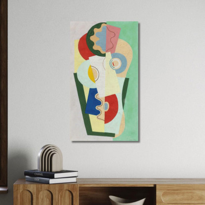 Mazzo Di Fiori Georges Valmier gvl1 quadro stampato su tela