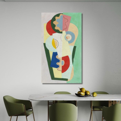 Mazzo Di Fiori Georges Valmier gvl1 quadro stampato su tela