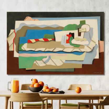 Bambina Sdraiata Georges Valmier gvl34 quadro stampato su tela