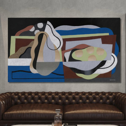 Natura Morta Con Frutta 3 Georges Valmier gvl52 quadro stampato su tela