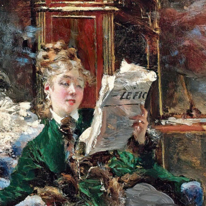 I Parigini Giovanni Boldini gbd37 quadro stampato su tela