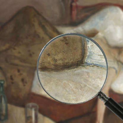 Il Giorno Dopo Edvard Munch em314 quadro stampato su tela