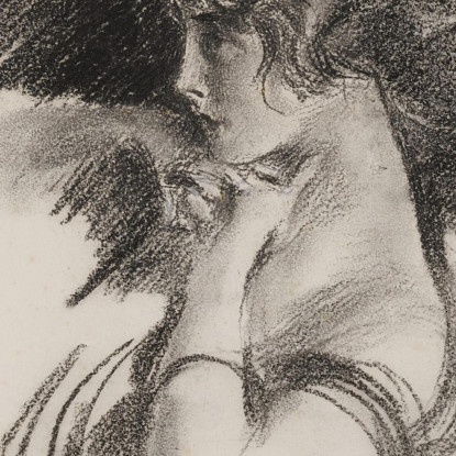 Ritratto Di Una Ragazza Giovanni Boldini gbd51 quadro stampato su tela