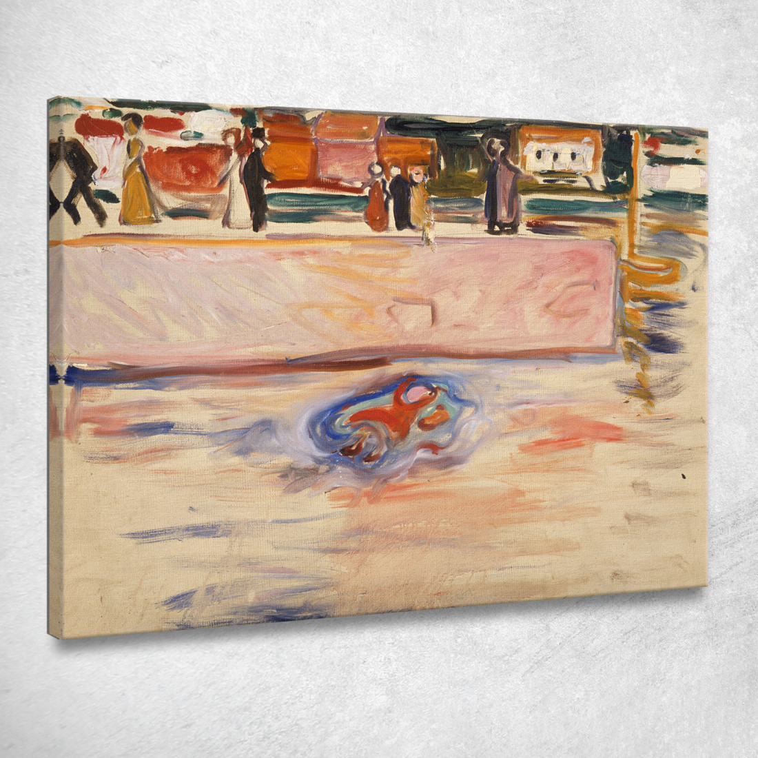 Il Bambino Che Annega Edvard Munch em318 quadro stampato su tela Il Bambino Che Annega Edvard Munch em318 quadro stampato su tela