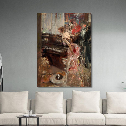 Considerando Giovanni Boldini gbd73 quadro stampato su tela