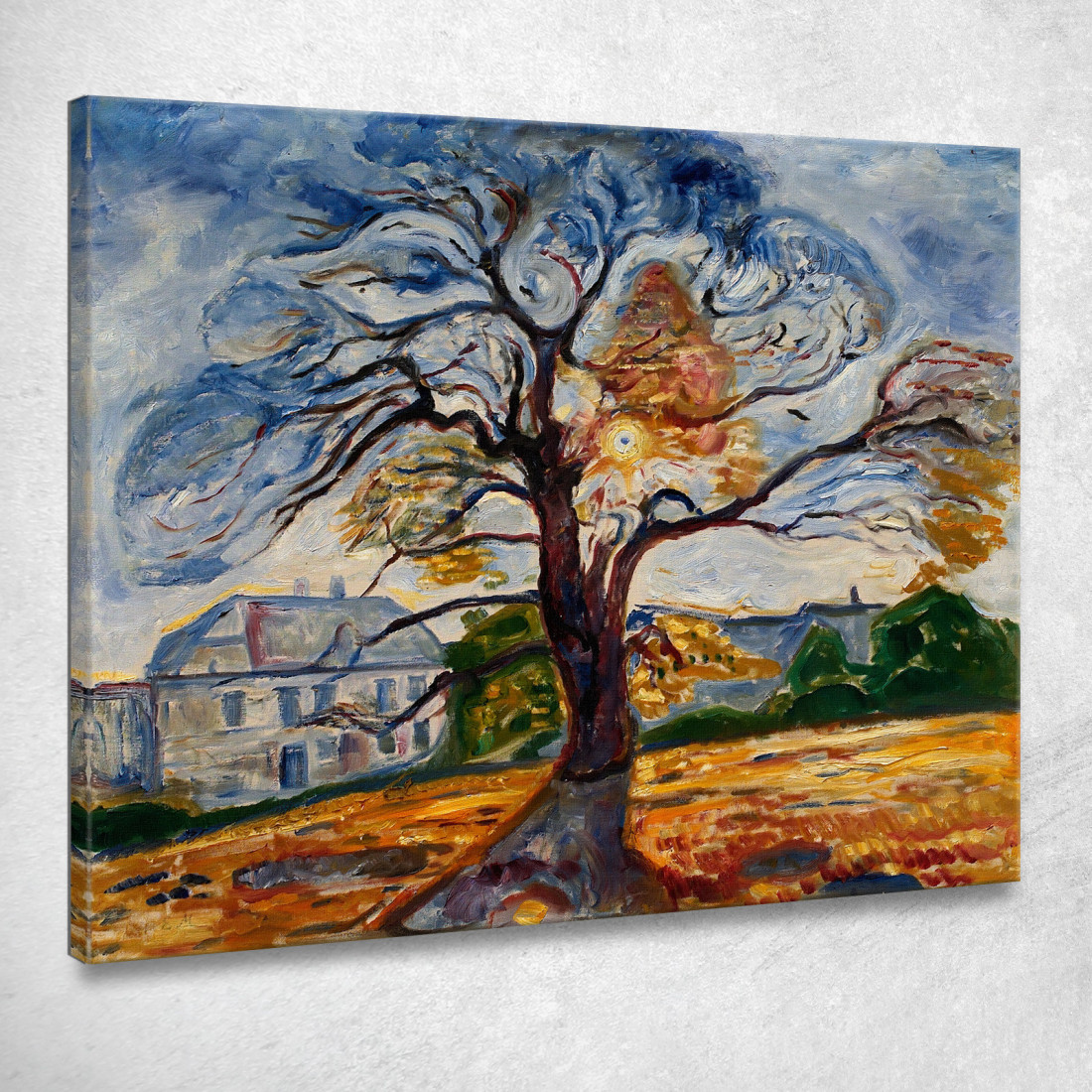 La Quercia Edvard Munch em336 quadro stampato su tela La Quercia Edvard Munch em336 quadro stampato su tela