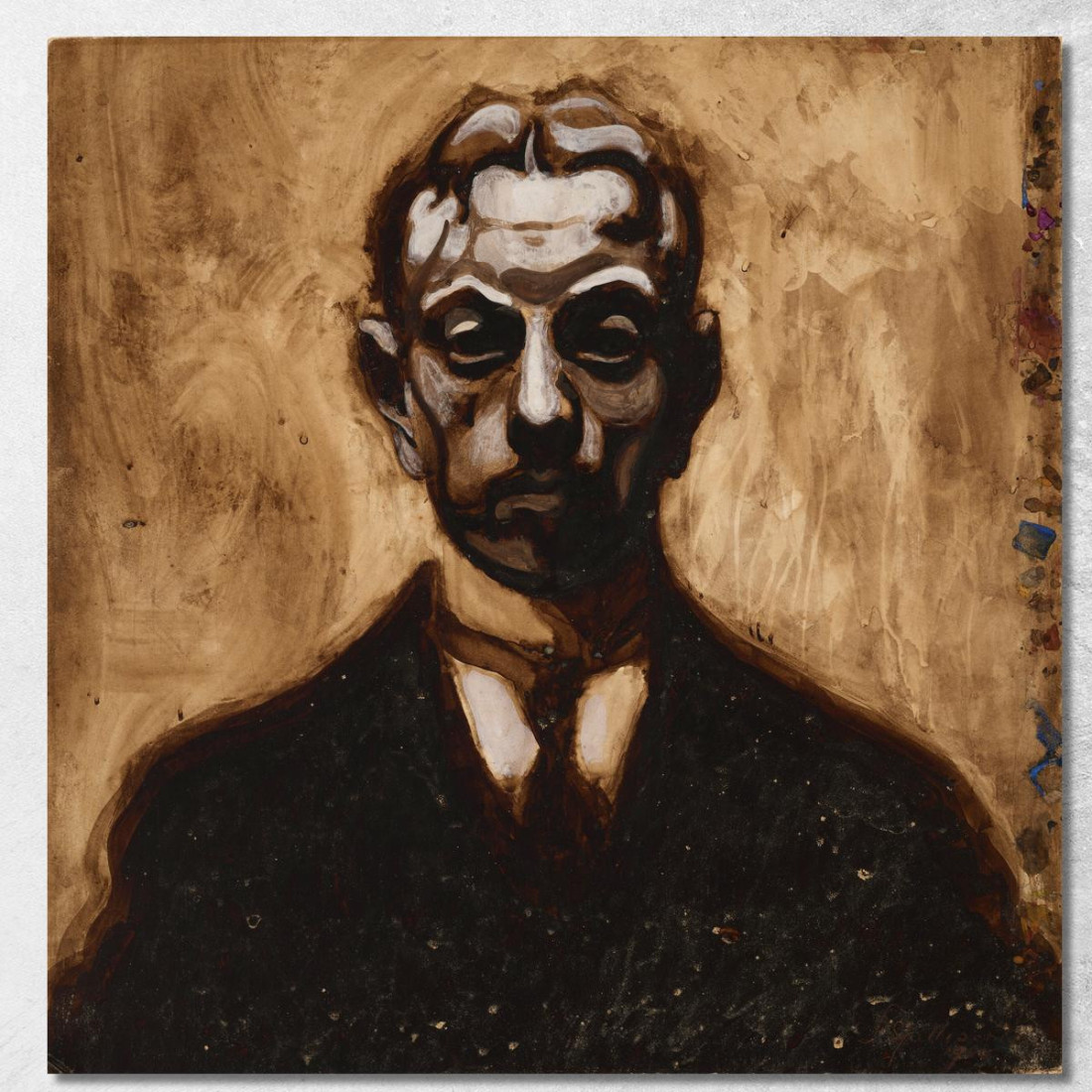 Autoritratto Léon Spilliaert lsp11 quadro stampato su tela Autoritratto Léon Spilliaert lsp11 quadro stampato su tela
