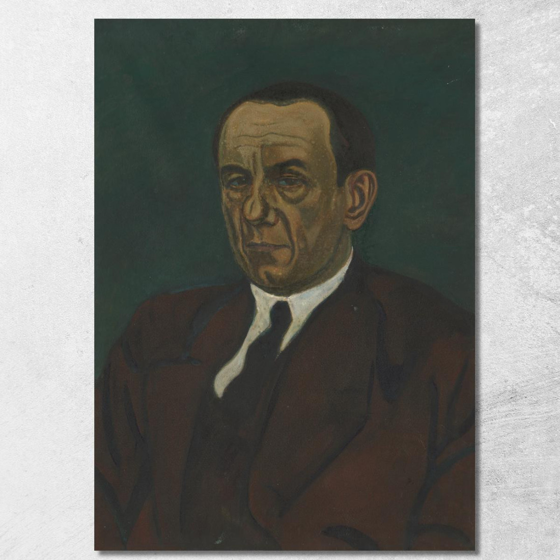 Ritratto Di Henri Vandeputte Léon Spilliaert lsp95 quadro stampato su tela Ritratto Di Henri Vandeputte Léon Spilliaert lsp95 quadro stampato su tela