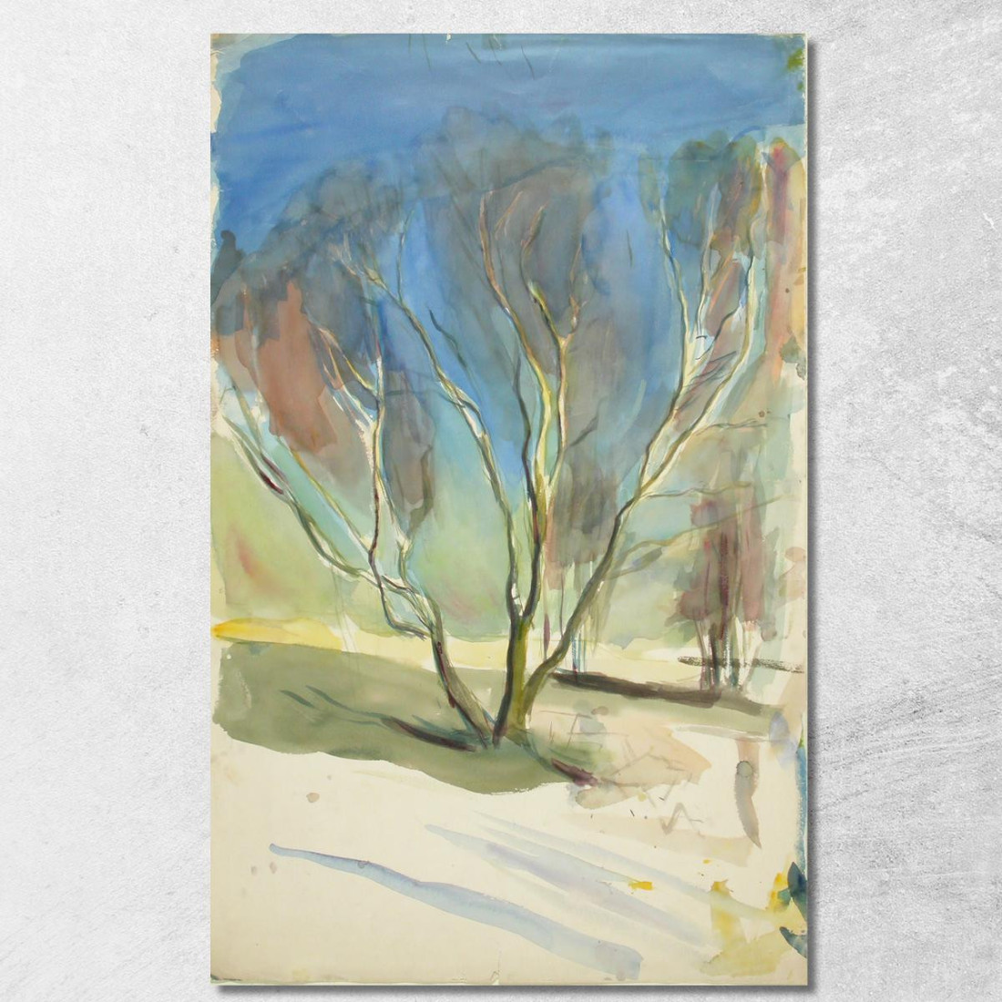 Paesaggio Magnus Enckell mek32 quadro stampato su tela Paesaggio Magnus Enckell mek32 quadro stampato su tela