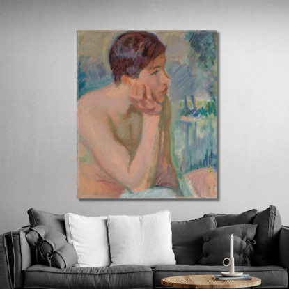Perso Nei Pensieri Magnus Enckell mek34 quadro stampato su tela