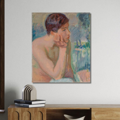 Perso Nei Pensieri Magnus Enckell mek34 quadro stampato su tela
